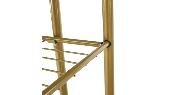 Kovový stojan na květiny TORRIA 3, zlatá