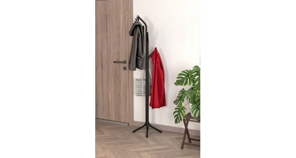 Kovový věšák BELROS, černý