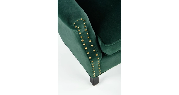 Křeslo AKIO, tmavě zelená