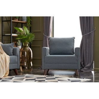 Křeslo AMARA, modrá