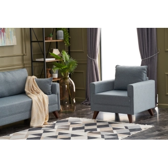 Křeslo AMARA, modrá