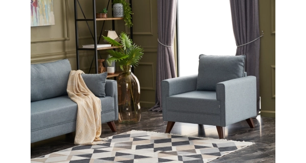 Křeslo AMARA, modrá