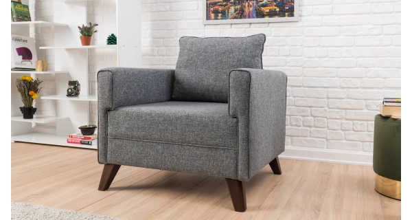 Křeslo AMARA, šedá