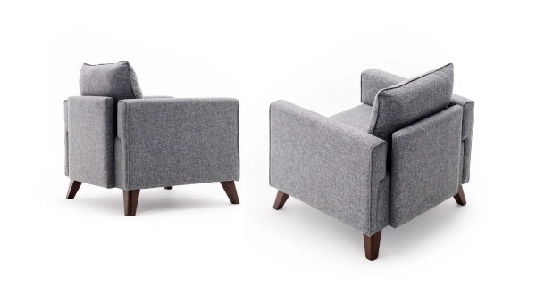 Křeslo AMARA, šedá