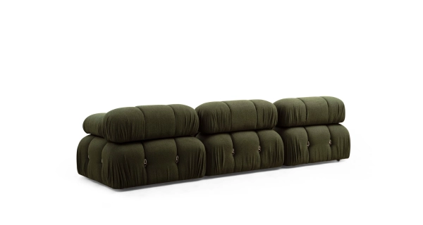 Křeslo AMIENS dvě opěrky, levé, zelená