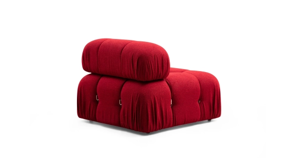 Křeslo AMIENS jedna opěrka, červená