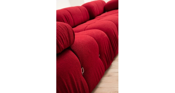 Křeslo AMIENS jedna opěrka, červená