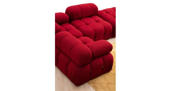 Křeslo AMIENS jedna opěrka, červená