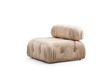 Křeslo AMIENS jedna opěrka, krémová