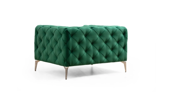 Křeslo ANNA, zelená