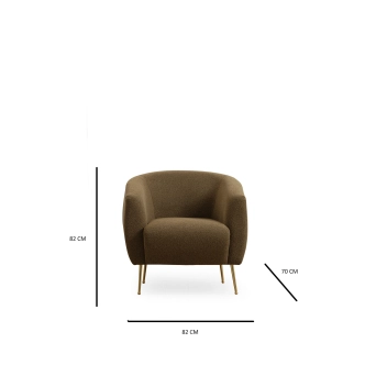 Křeslo ARMARIO, zelená