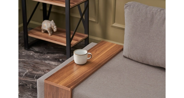 Křeslo ASPASIA, levé, krémová