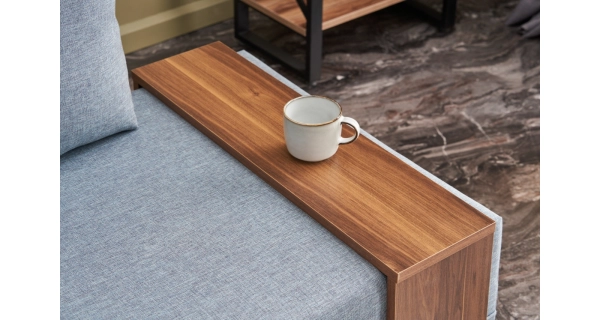 Křeslo ASPASIA, levé, modrá