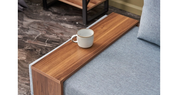 Křeslo ASPASIA, pravé, modrá