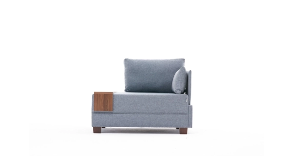 Křeslo ASPASIA, pravé, modrá