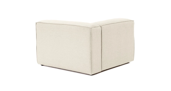 Křeslo ASTERIA, levé, krémová