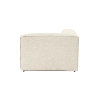 Křeslo ASTERIA, levé, krémová