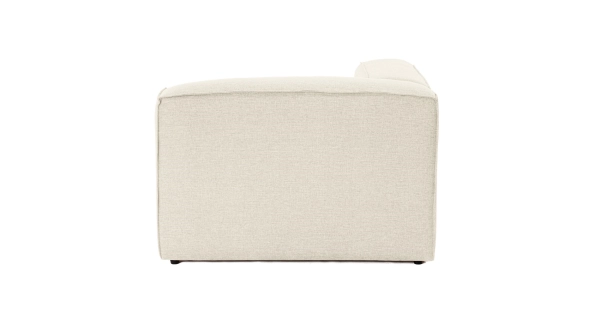 Křeslo ASTERIA, levé, krémová