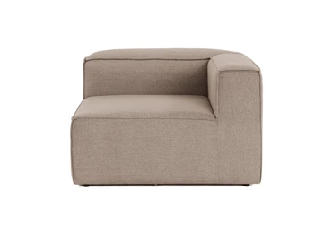 Křeslo ASTERIA, pravé, hnědá