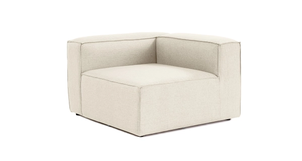 Křeslo ASTERIA, pravé, krémová