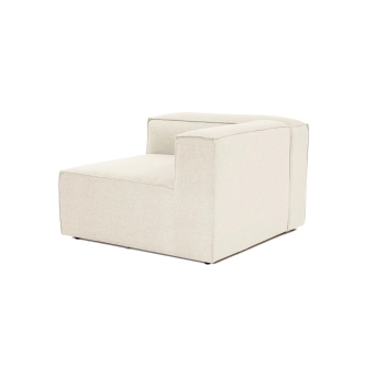 Křeslo ASTERIA, pravé, krémová