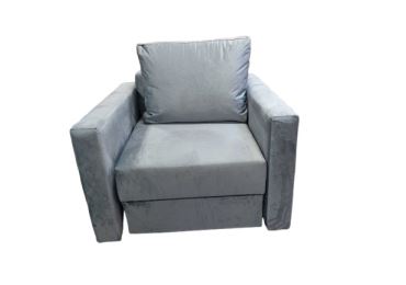 Křeslo BELIVBEL II, tmavě šedá látka