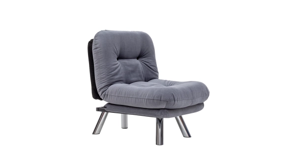 Křeslo BRAVO, šedá