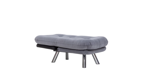 Křeslo BRAVO, šedá