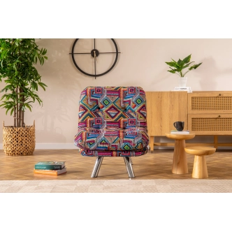 Křeslo BRAVO, vícebarevná