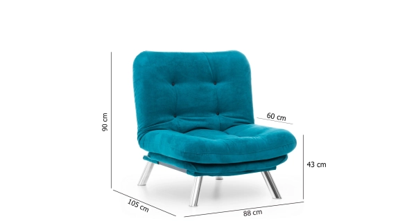 Křeslo BRAVO, zelená