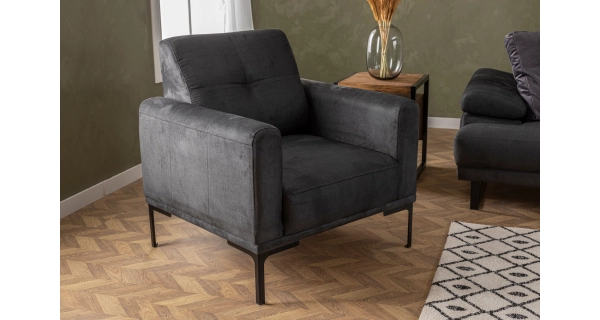 Křeslo BRRESO, antracit