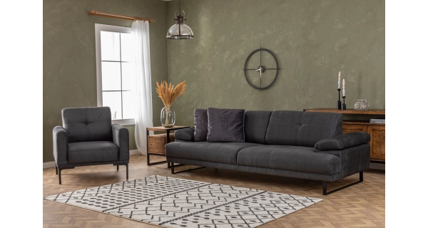 Křeslo BRRESO, antracit