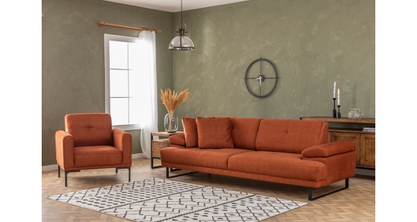 Křeslo BRRESO, oranžová