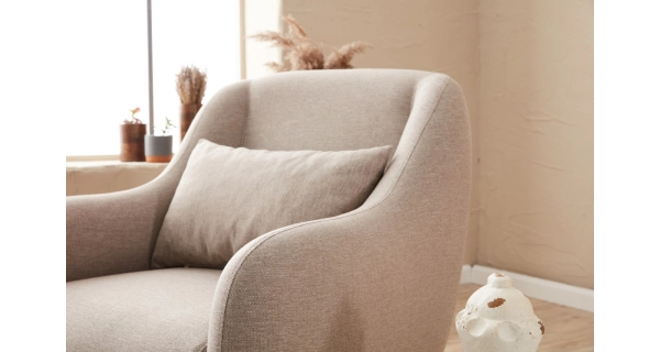 Křeslo DARYAN, krémová