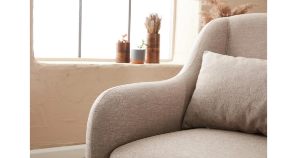 Křeslo DARYAN, krémová