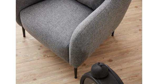 Křeslo DARYAN, šedá