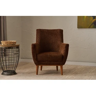 Křeslo DRIGAR, hnědá