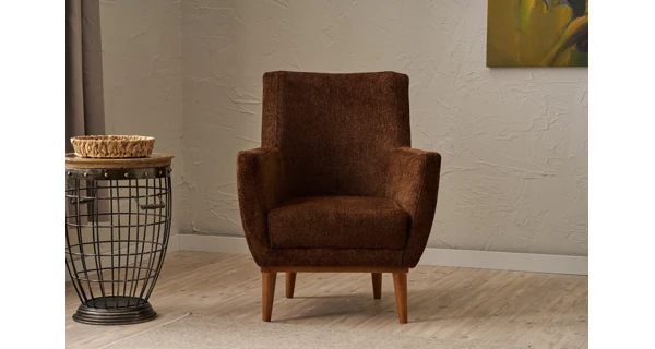 Křeslo DRIGAR, hnědá