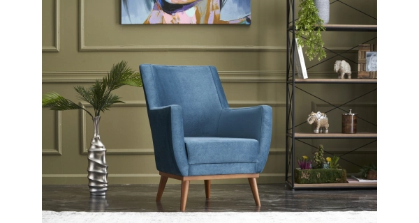 Křeslo DRIGAR, modrá