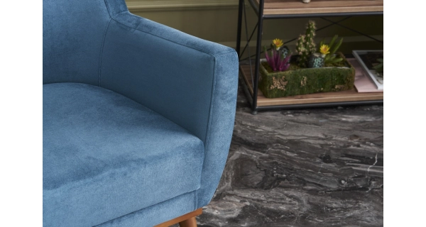 Křeslo DRIGAR, modrá