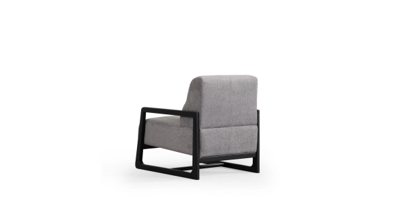 Křeslo DRILEM, světle šedá