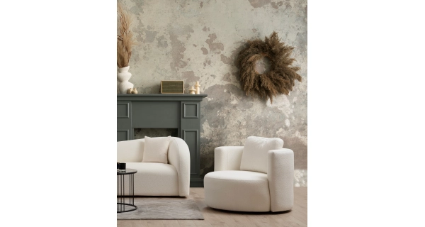 Křeslo DRILON, krémová