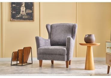 Křeslo DRITRE, šedá