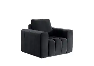 Křeslo GRAHAMIA 07, tmavě šedá látka