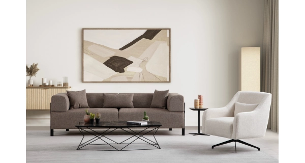 Křeslo GRIMLOR, bílá