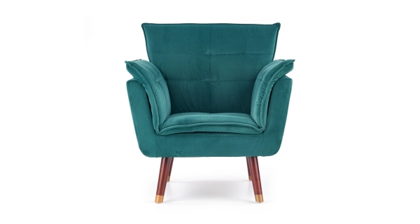 Křeslo HOLDERLIN, tmavě zelená