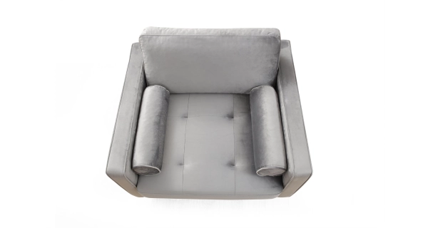 Křeslo KALTRE, světle šedá