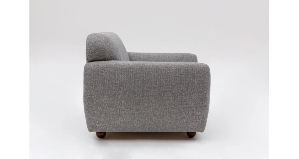 Křeslo MALMIR, světle šedá