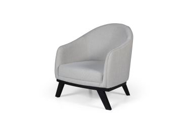 Křeslo MALSON, světle šedá