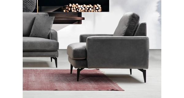 Křeslo MERLINOR, antracit